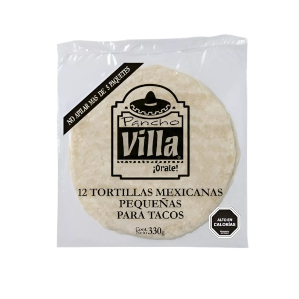 Tortillas Tacos Pancho Villa 20x12unid